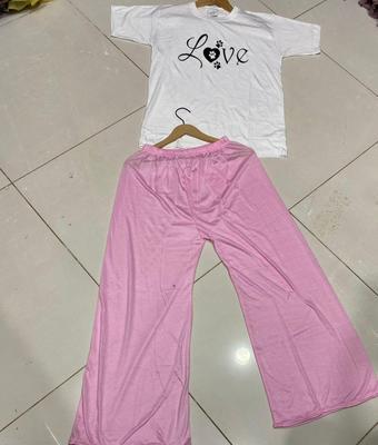 Stylish Women's Printed Night Suit - 2 Pcs
