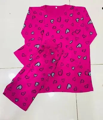 Stylish Women's Printed Night Suit - 2 Pcs