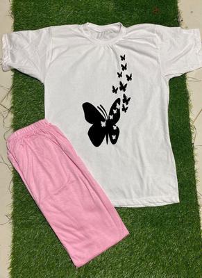 2 Pcs Women's Stitched Cotton Jersey Printed Night Suit (Copy)