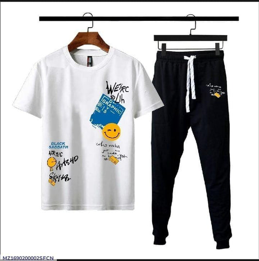 Mens Dri Fit Printed Tracksuit